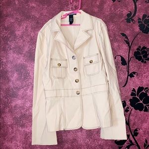 Bisou Bisou Tan Jacket Michele Bohbot